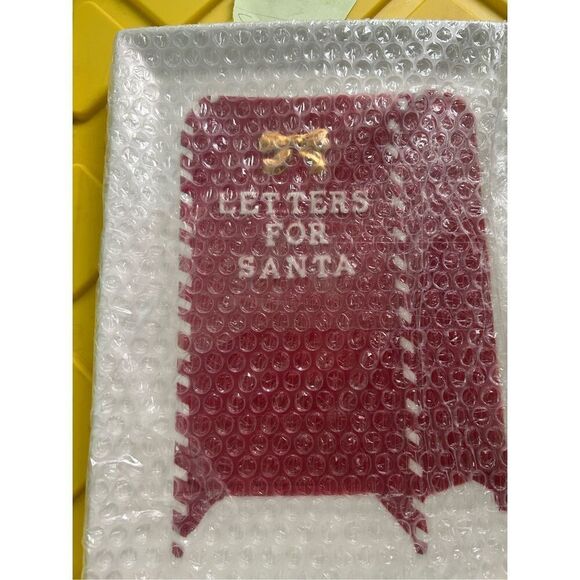 Magenta Rae Dunn Letters For Santa Mailbox Cookie Tray 10 X 13 - Picture 2 of 4